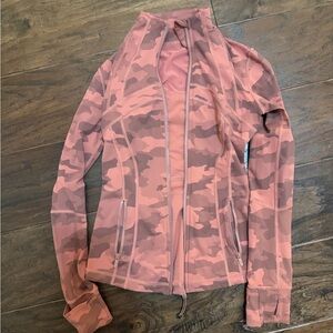 Women's Pink Camo Lululemon define jacket